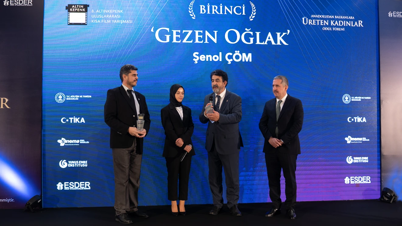 Selçuk Üniversitesine kısa film yarışmasında birincilik ödülü